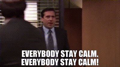 giphy the office|The Office Stay Calm GIFs .